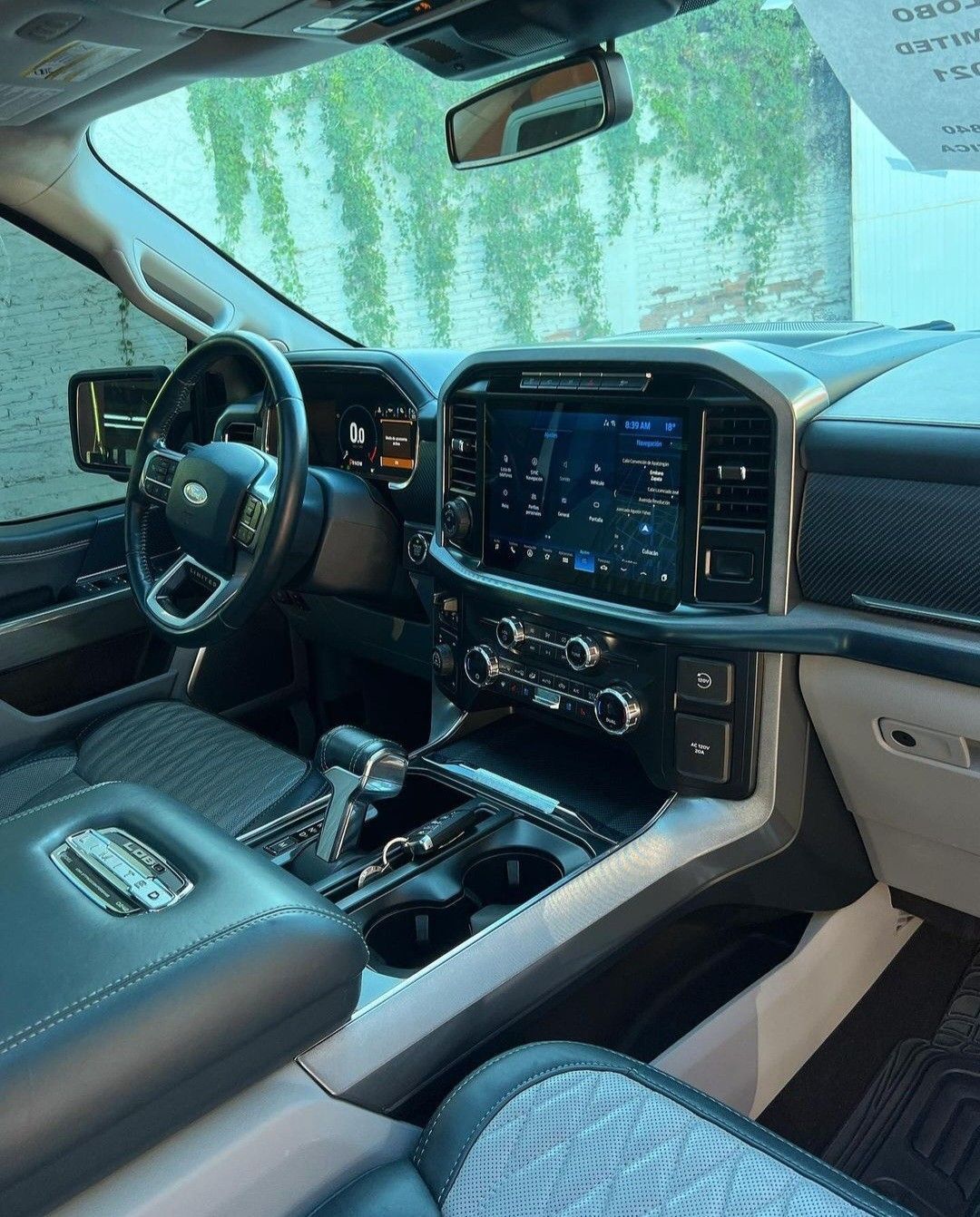Ford F-150 interior